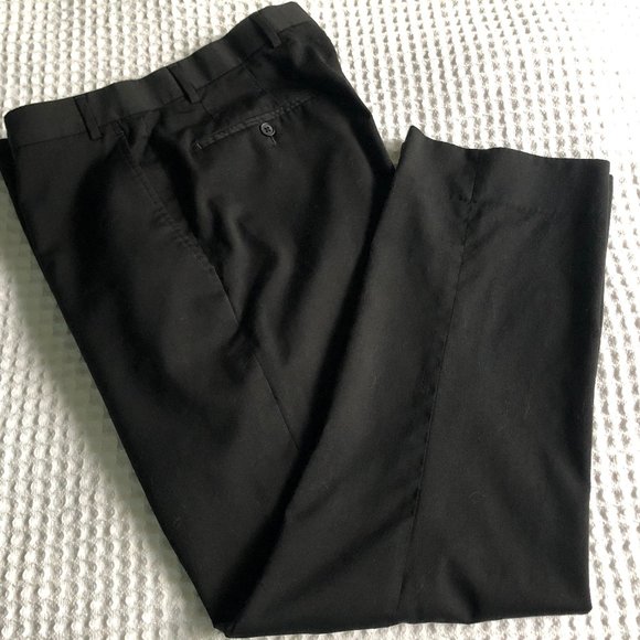 Men's Kirkland Black Dress Slacks - Picture 1 of 5